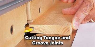 How to Cut Tongue and Groove