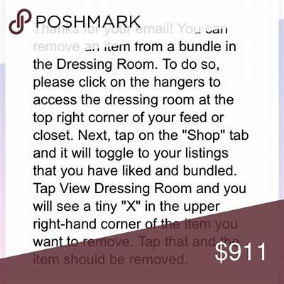 How to Delete a Bundle on Poshmark
