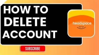 How to Delete Headspace Account