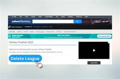 How to Delete Yahoo Fantasy Team