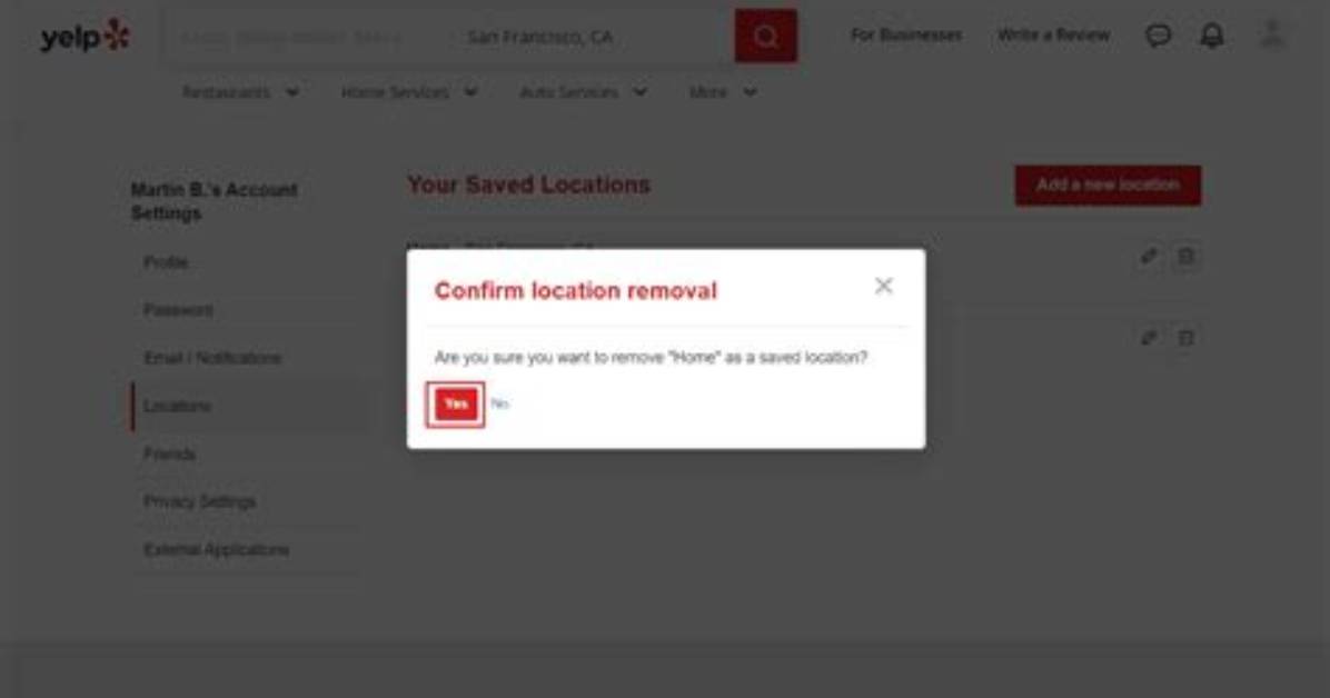 How to Delete Your Yelp Account