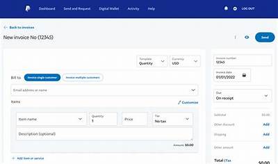 How to Do a Paypal Invoice
