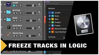 How to Freeze Tracks in Logic
