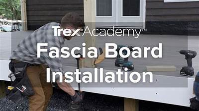 How to Install Trex Fascia
