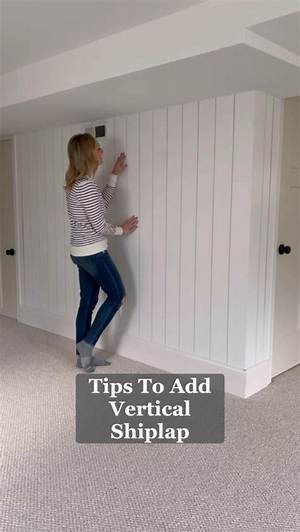 How to Install Vertical Shiplap