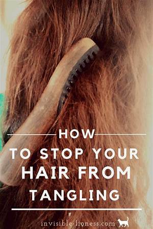 How to Keep Hair from Tangling at Night