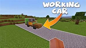 How to Make a Working Car in Minecraft