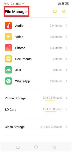 How to Open Private Photos in Realme 3 Pro