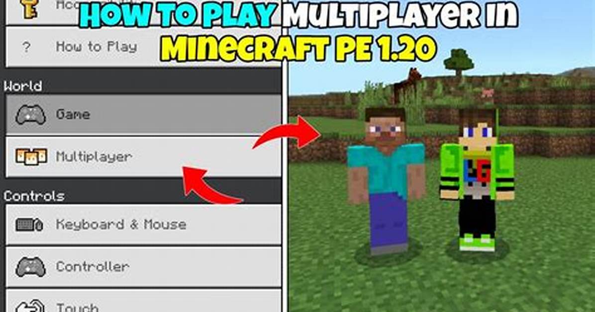 How to Play Multiplayer on Minecraft Pe