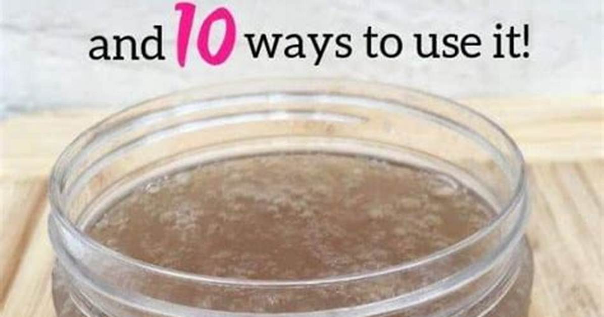 How to Preserve Flaxseed Gel