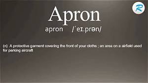 How to Pronounce Apron