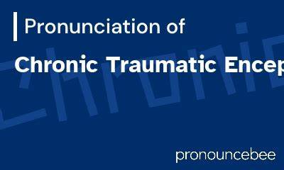 How to Pronounce Chronic