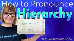 How to Pronounce Hierarchy