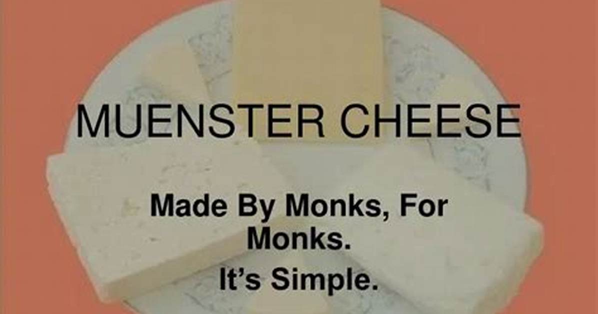 How to Pronounce Muenster Cheese
