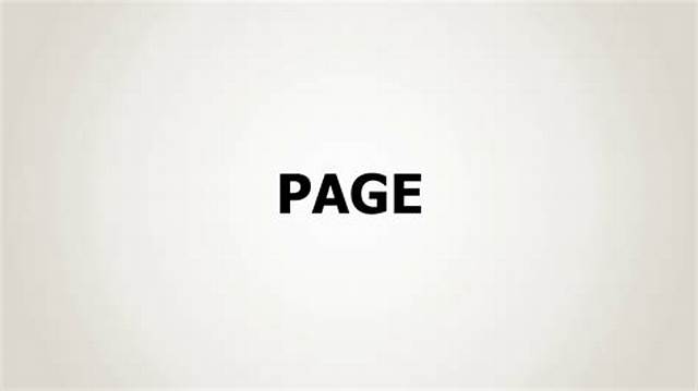 How to Pronounce Page