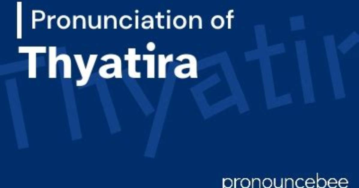 How to Pronounce Thyatira