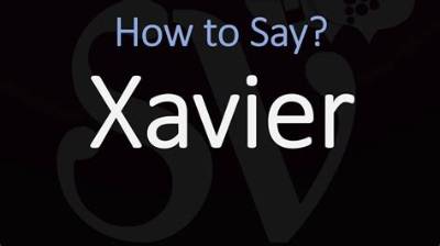 How to Pronounce Xavier in Spanish