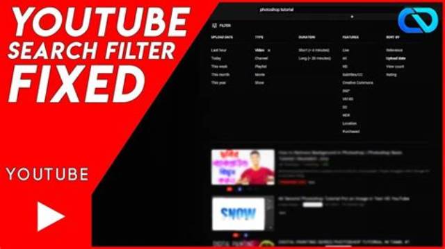 How to Remove Search Filters on Youtube
