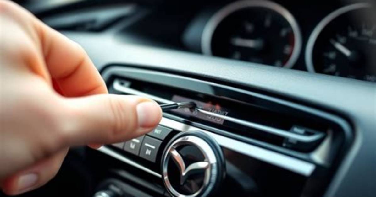 How to Reset Mazda Radio