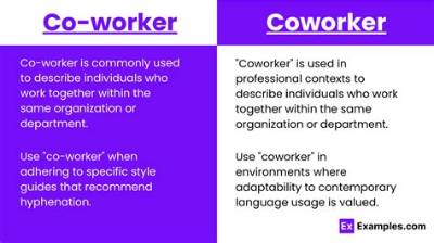 How to Spell Coworker