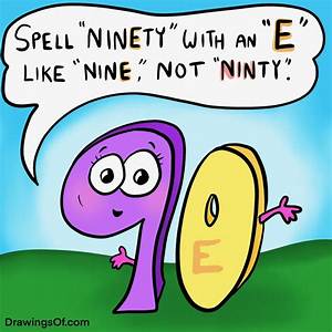 How to Spell Ninety