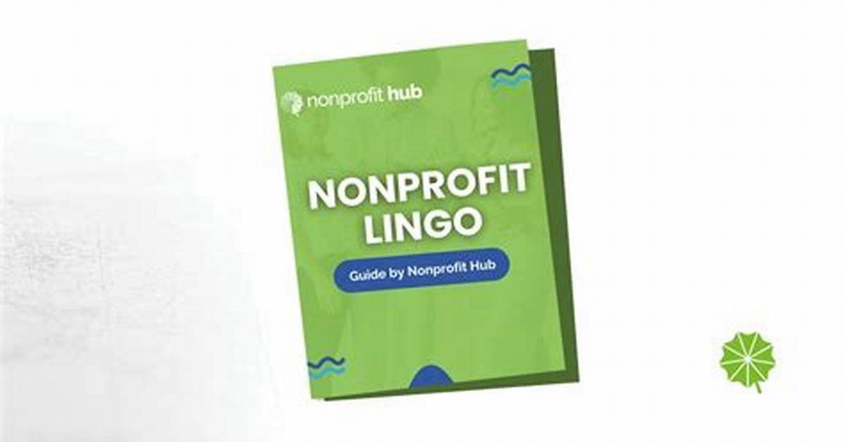 How to Spell Nonprofit