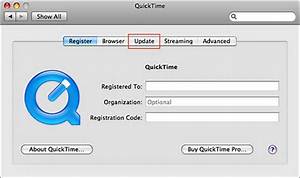 How to Update Quicktime on Mac