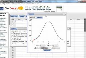 How to Use Statcrunch