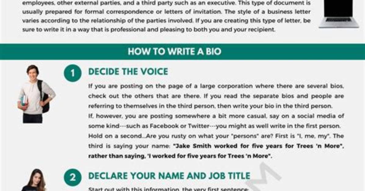 How to Write a Bio for a New Job