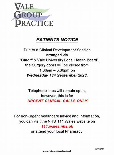 How to Write a Vale Notice