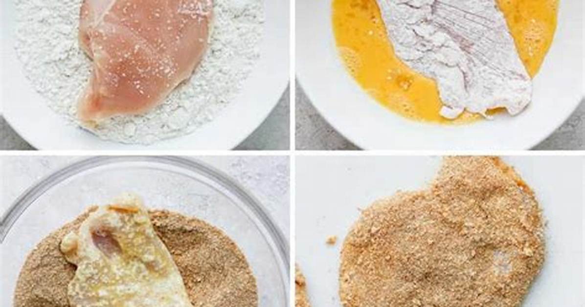 In What Order Do You Crumb Chicken