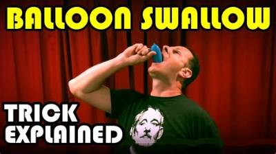 Is It Possible to Swallow a Balloon