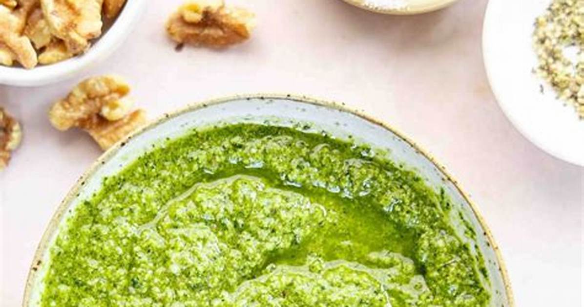 Is Pesto a Sour