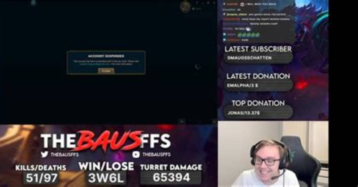 Is Thebausffs Banned on Twitch? Twitter Fans Reacts on Reddit
