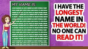 Jamie Girl with the Longest Name Where Is She Now and What Is She Doing