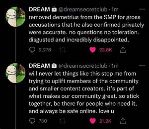 Jikishi Grooming Allegations and Demetrius Dream Smp, Was He Suspended?