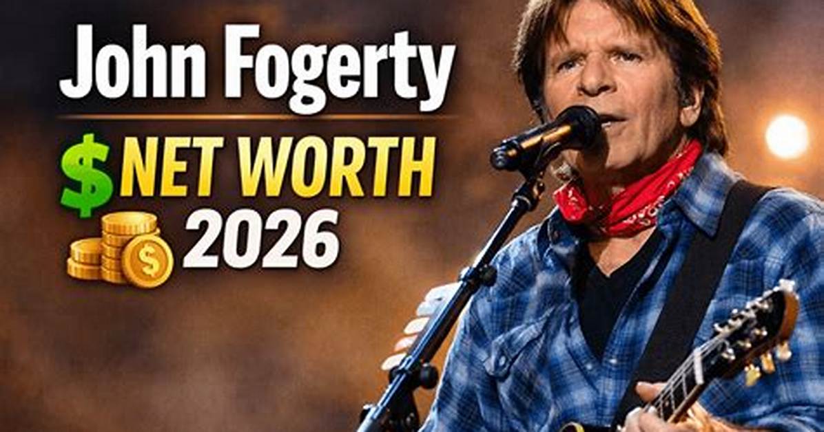 John Fogerty Net Worth, Salary, Source of Income, Early Life, Career & More.