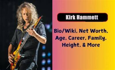 Kirk Hammett Height, Weight, Net Worth, Age, Birthday, Wikipedia, Who, Instagram, Biography