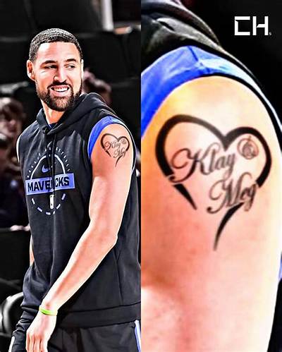 Klay Thompson Tattoo on Shoulder Meaning; Explore More About Golden State Warriors Player
