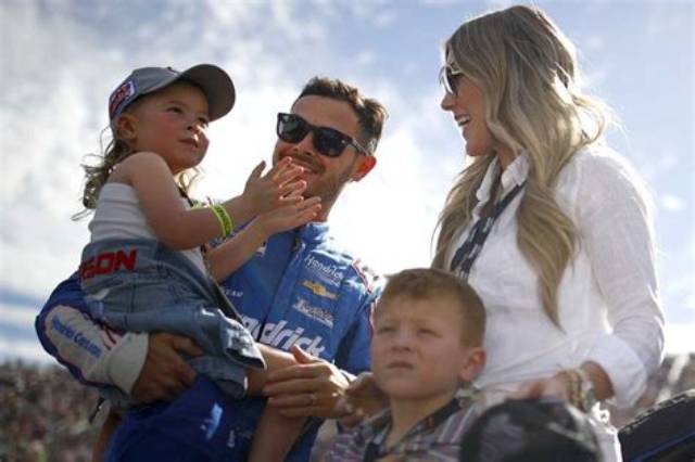 Kyle Larson Children: Meet Audrey Layne Larson and Owen Miyata Larson