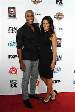 Lamonica Garrett and His Wife Mina Ivanova Attended the Premiere of Warner Bros During Their Pregnancy in 2019