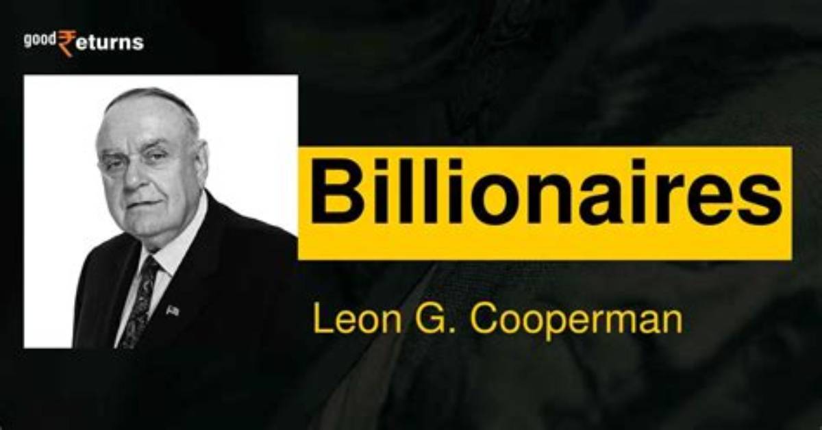 Leon G Cooperman Biography, Age, Education, Net Worth, More Taxes, Wife and Children.