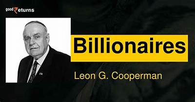 Leon G Cooperman Biography, Age, Education, Net Worth, More Taxes, Wife and Children.