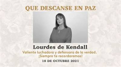 Lourdes De Kendall Wikipedia: Death Cause and Obituary Here