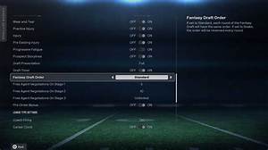 Madden 24 Franchise Draft Order and Fantasy Cheat Sheet