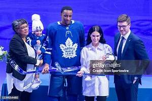 Maple Leafs Right Wing Wayne Simmonds and His Wife Crystal Corey Married in Toronto