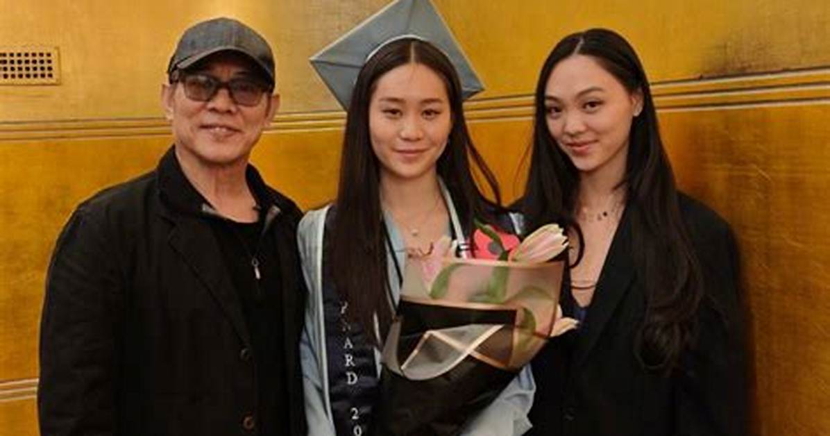 Meet Jet Li Four Beautiful Daughters