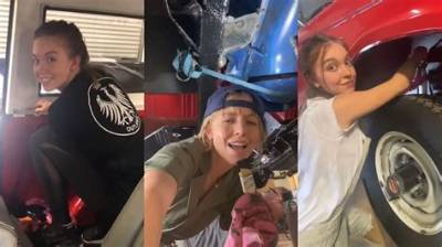 Meet Syds Garage Tiktok, Sydney Sweeney Is Fixing Vintage Cars