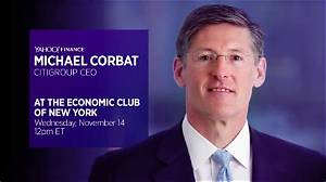 Michael Corbat Net Worth: Former Citi Ceo, Age, Wiki, Biography, Wife, Family