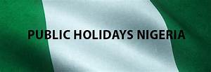 National & Public Holidays in Nigeria